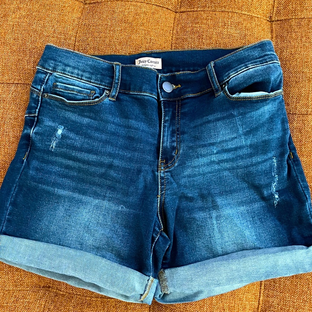 Juicy Couture Denim Shorts New! Size 10